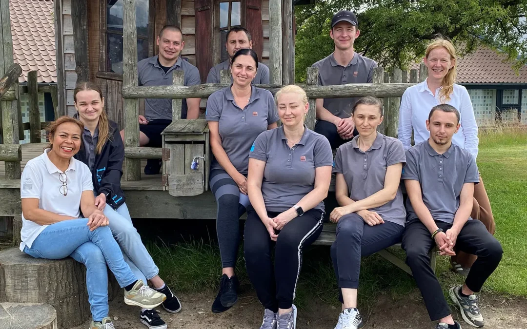 Danish lessons help international employees at Landal Holiday Park